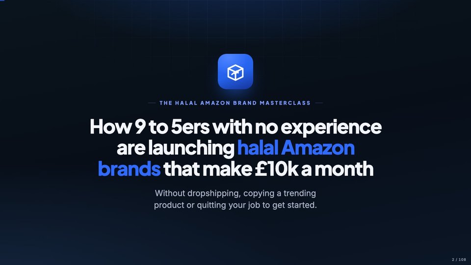 Webinar presentation preview