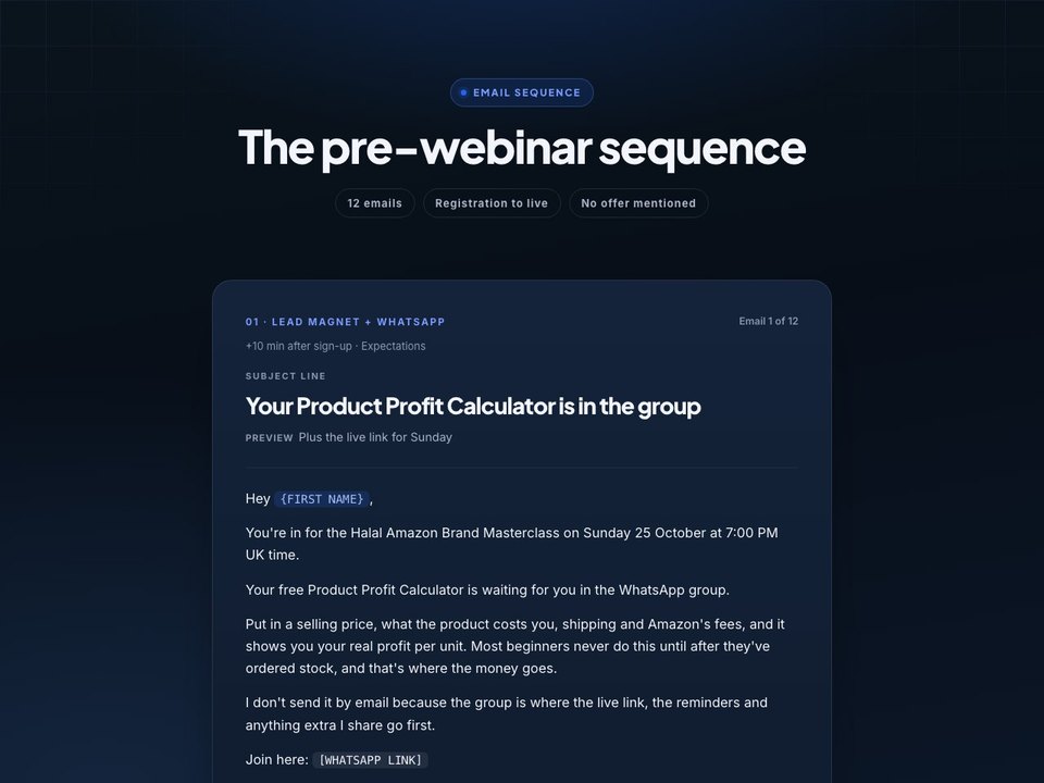 Pre-webinar preview